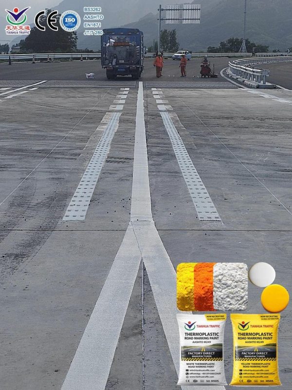 thermoplastic road marking paint for sale, 25kg