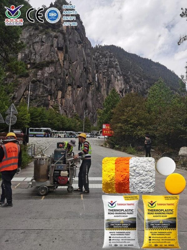 thermoplastic road marking paint for sale