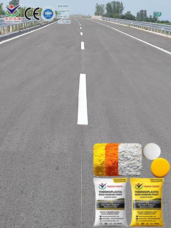 DPWH thermoplastic pavement markings