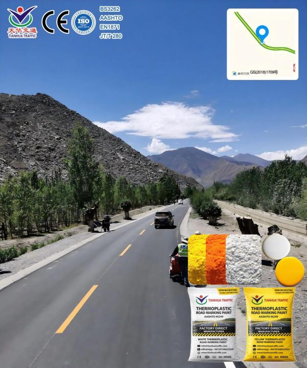 thermoplastic road marking paint for sale in Djibouti