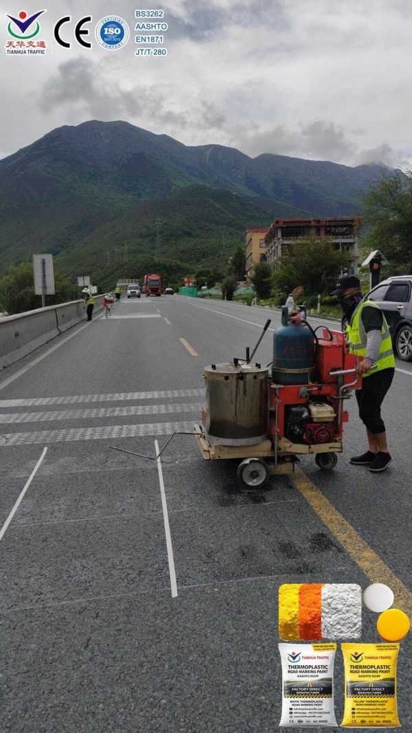 Iraq thermoplastic road marking paint manufacturer China
