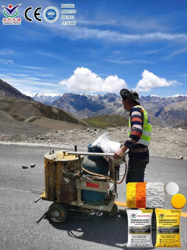 oem thermoplastic road marking paint manufacturer china