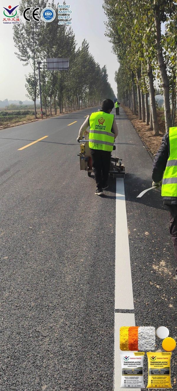 custom formula thermoplastic road paint syria