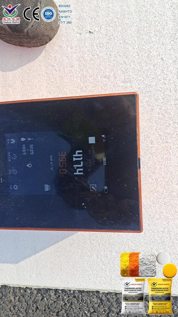 thermoplastic road marking paint packaging 25kg bag