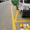 thermoplastic road marking paint application in syria