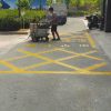 white yellow thermoplastic road marking paint syria