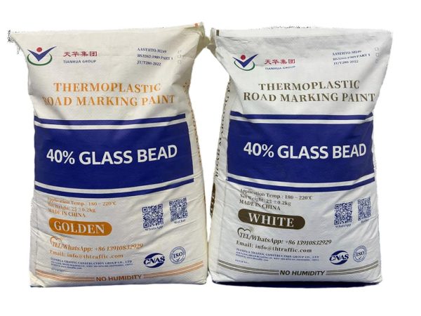 40-glass-bead-thermoplastic-road-marking-paint 40% Glass Bead Thermoplastic Road Marking Paint for sale