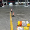 thermoplastic road marking paint white yellow
