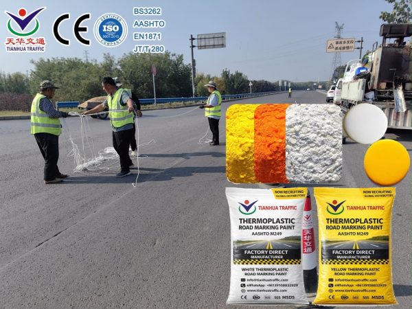 AASHTO M249 thermoplastic road marking paint
