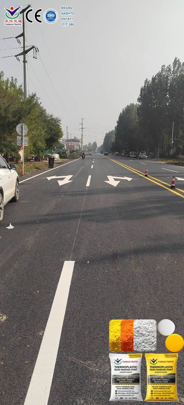 AASHTO M249 Thermoplastic Road Marking Paint factory