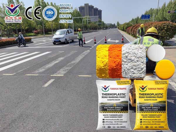 BS3262 Thermoplastic Road Marking Paint supplier
