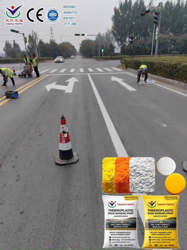 BS3262 Thermoplastic Road Marking Paint for sale