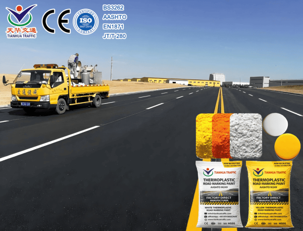 EN 1871 Thermoplastic Road Marking Paint bulk price