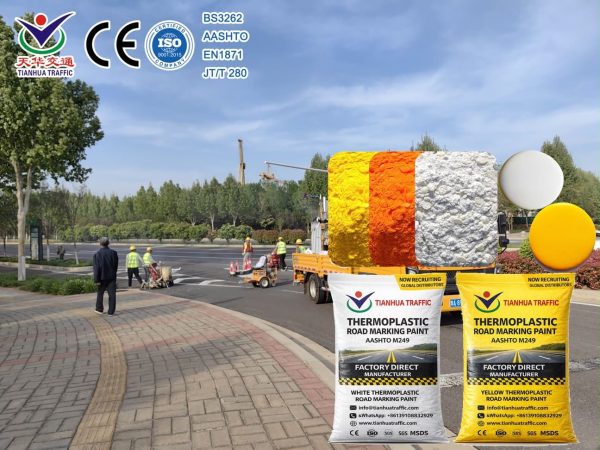 OEM thermoplastic road marking paint bags