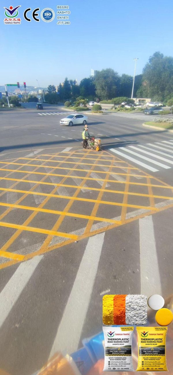 OEM thermoplastic road marking paint bags