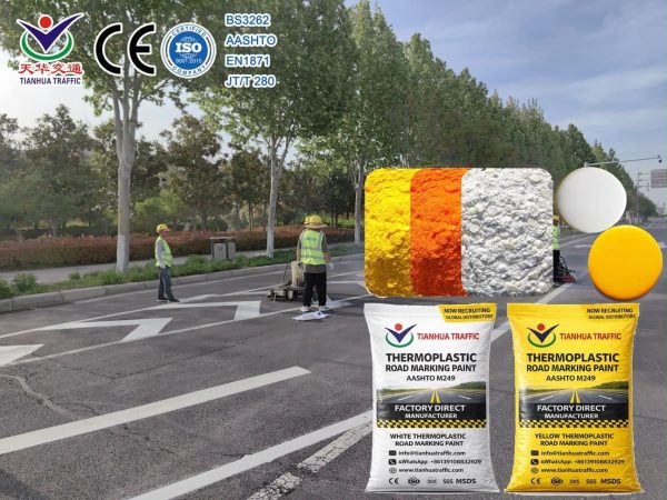 thermoplastic road marking paint factory