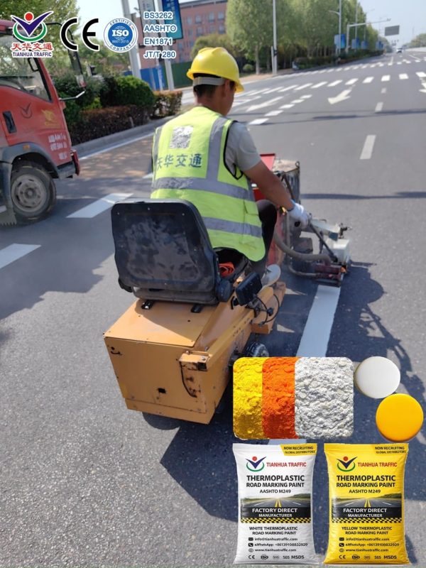 White Thermoplastic Road Marking Paint exporters