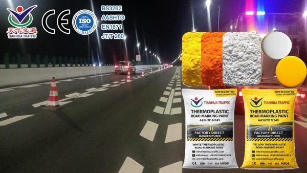 White Thermoplastic Road Marking Paint manufacturer
