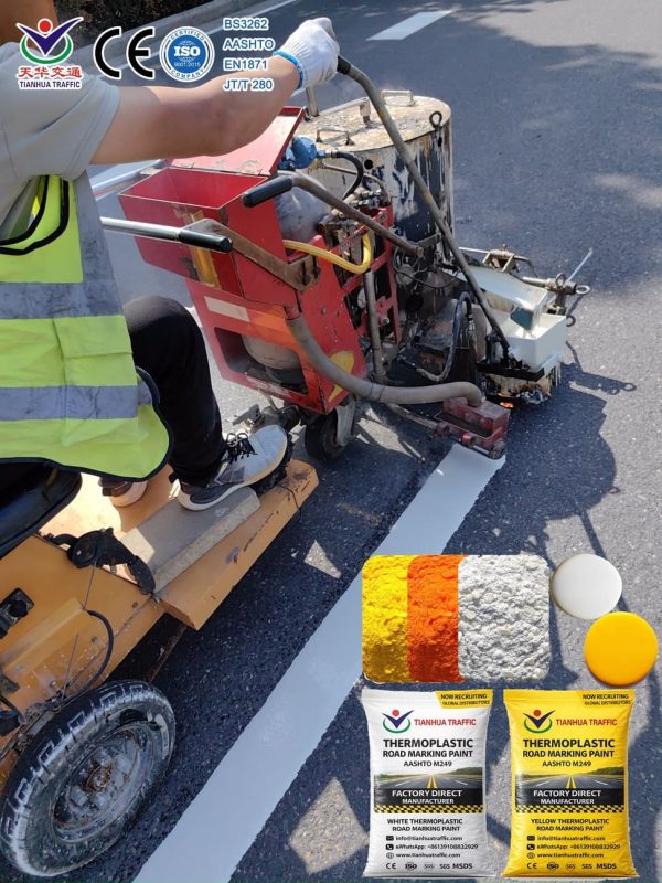White Thermoplastic Road Marking Paint price