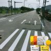 white yellow orange road marking paint