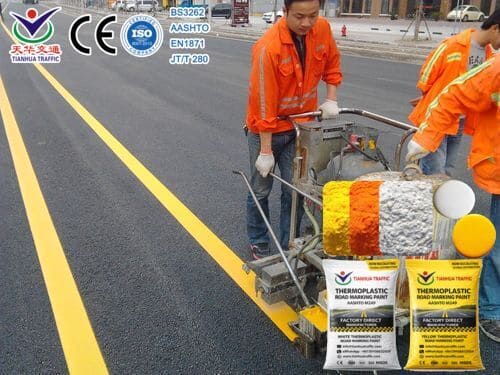 Yellow-hot-thermoplastic-paint Buy yellow thermoplastic road marking paint