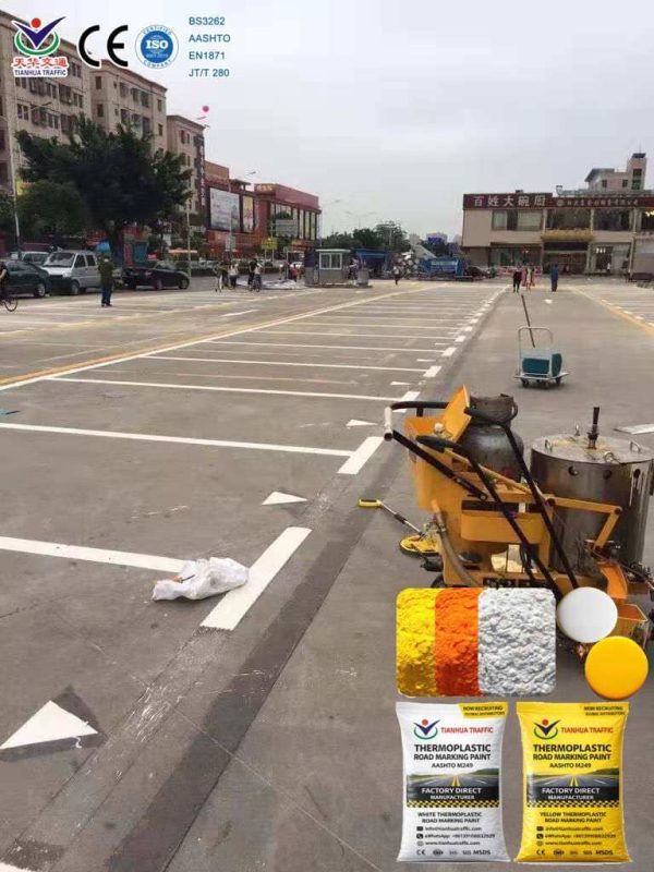 free sample road marking paint