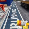thermoplastic pavement marking material