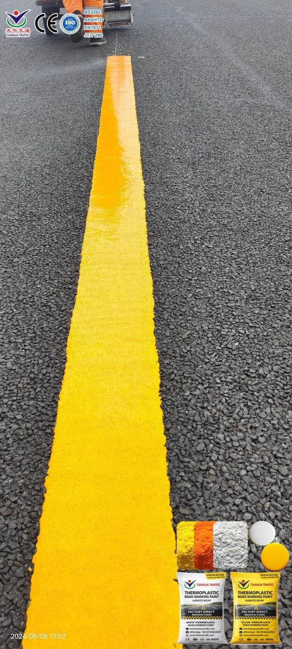 custom road marking paint formula