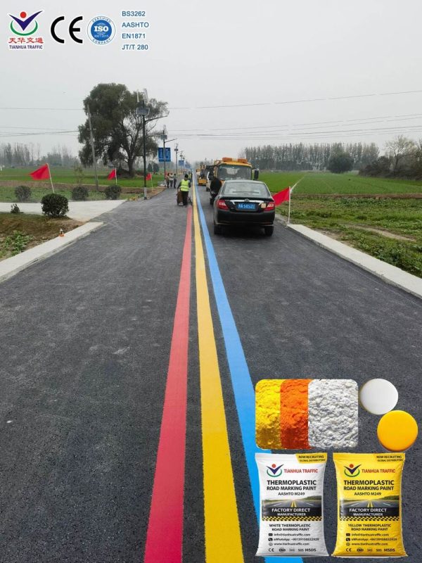 custom formula thermoplastic road marking paint