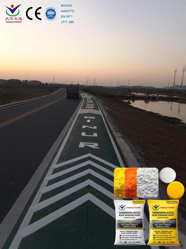 Ecuador road marking material