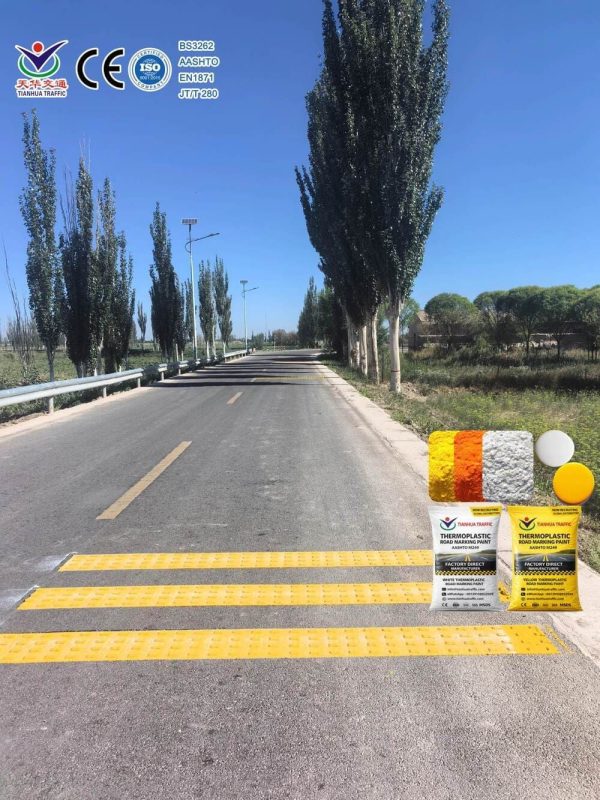 EN1436 Thermoplastic Road Marking Paint manufacturer