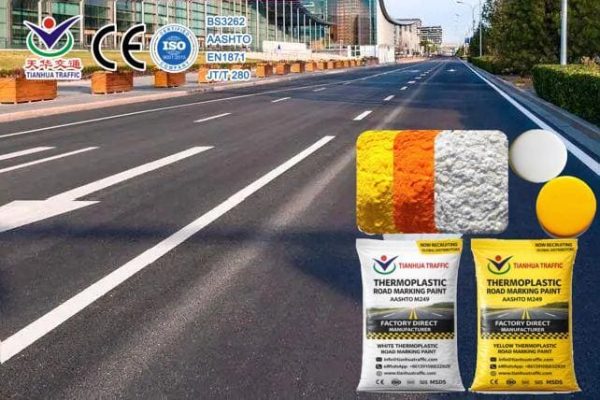 EN1436 Thermoplastic Road Marking Paint supplier