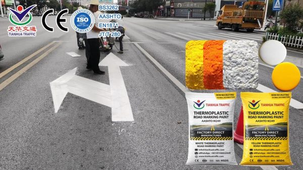 OEM reflective thermoplastic paint bags