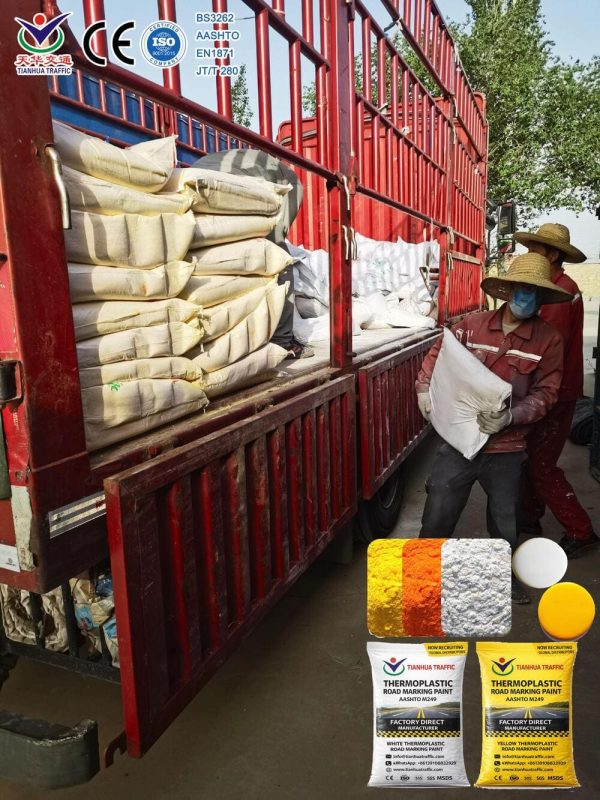 25kg thermoplastic paint, white road marking paint 25kg thermoplastic paint, white road marking paint
