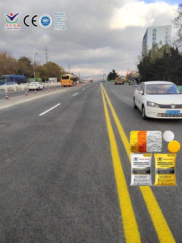20% Glass Bead Thermoplastic Road Marking Paint discount supplier