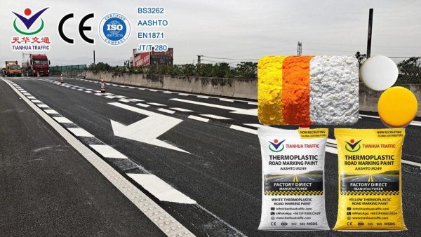 20% Glass Bead Thermoplastic Road Marking Paint discount bulk price