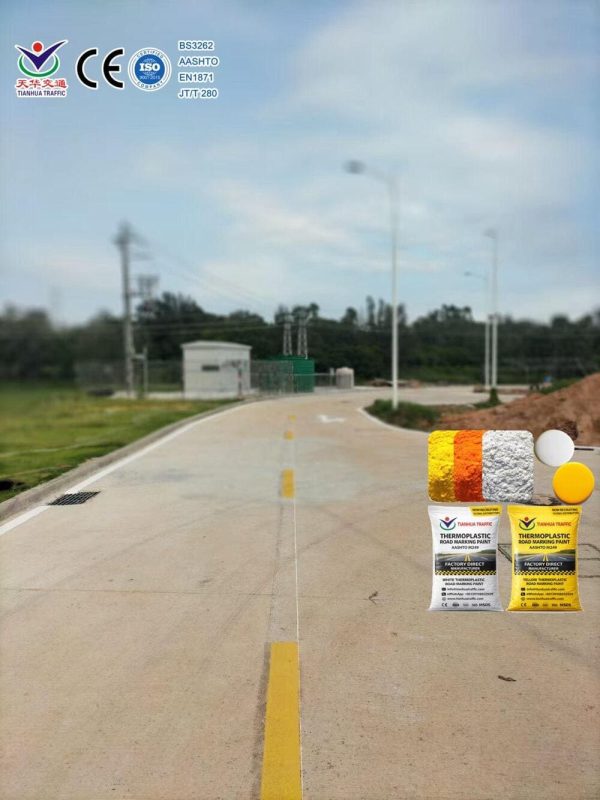 20% Glass Bead Thermoplastic Road Marking Paint discount factory