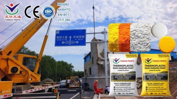 20% Glass Bead Thermoplastic Road Marking Paint discount manufacturer