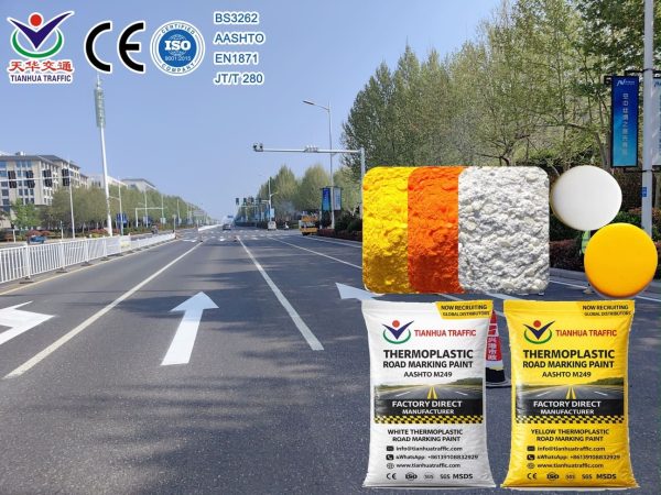 35% Glass Bead Thermoplastic Road Marking Paint manufacturer