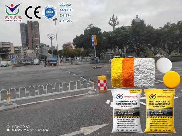 30% Glass Bead Thermoplastic Road Marking Paint supplier