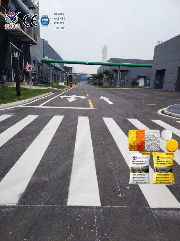 30% Glass Bead Thermoplastic Road Marking Paint factory