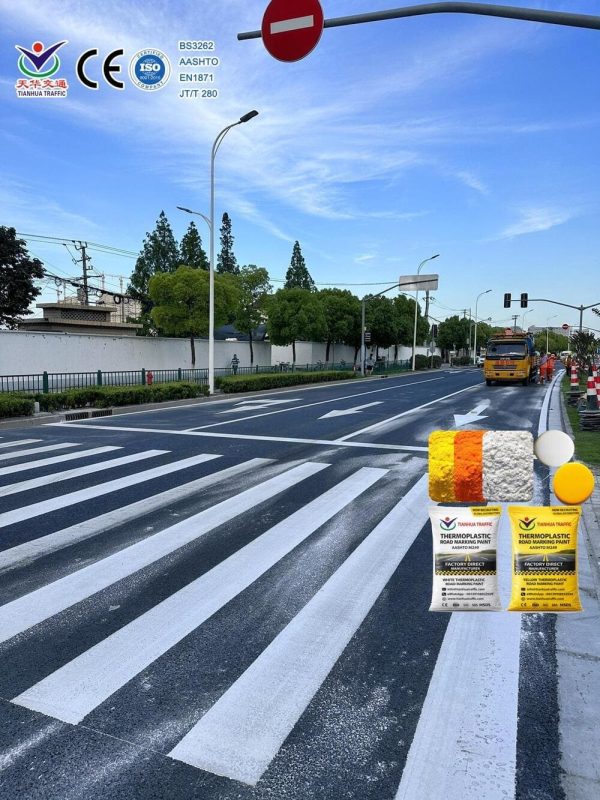 30% Glass Bead Thermoplastic Road Marking Paint exporters