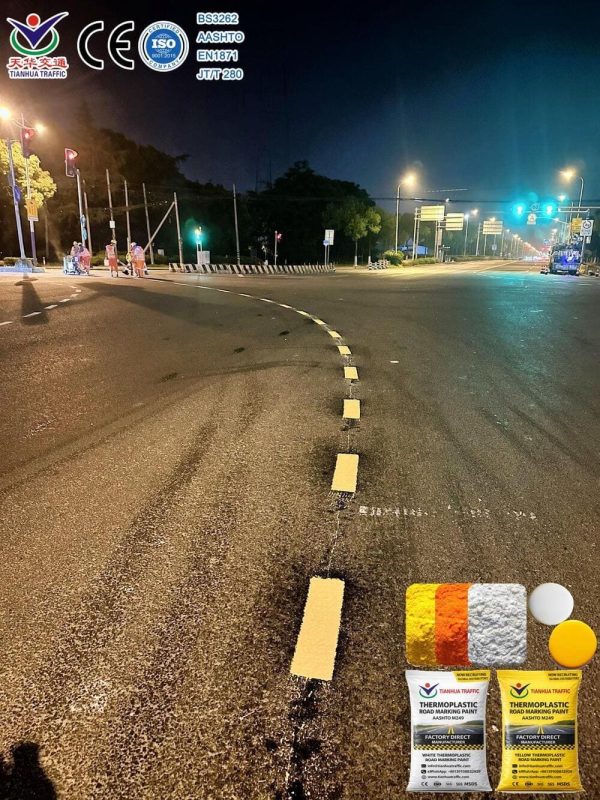 custom formula road marking material