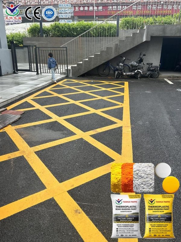 10% Glass Bead Thermoplastic Road Marking Paint discount exporters