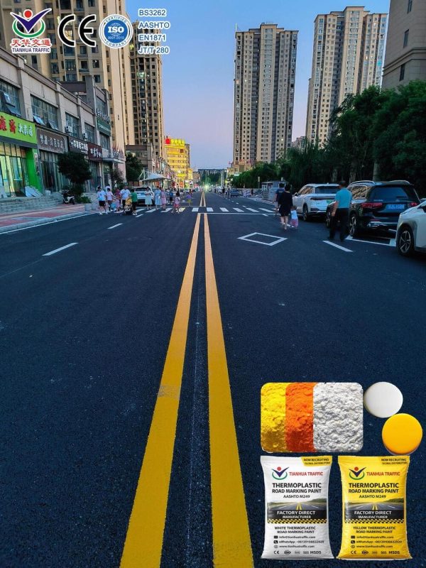 10% Glass Bead Thermoplastic Road Marking Paint discount manufacturer