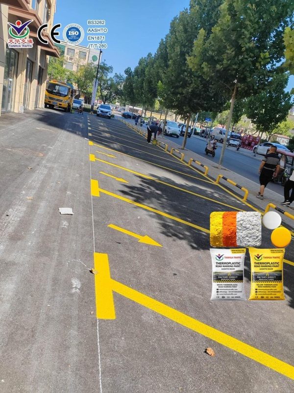 yellow road marking paint, OEM yellow road marking paint, OEM
