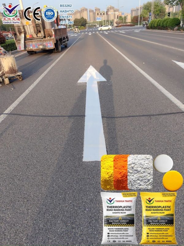 10% Glass Bead Thermoplastic Road Marking Paint discount for sale