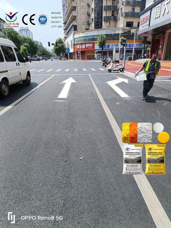 thermoplastic road marking paint supplier for Indonesia