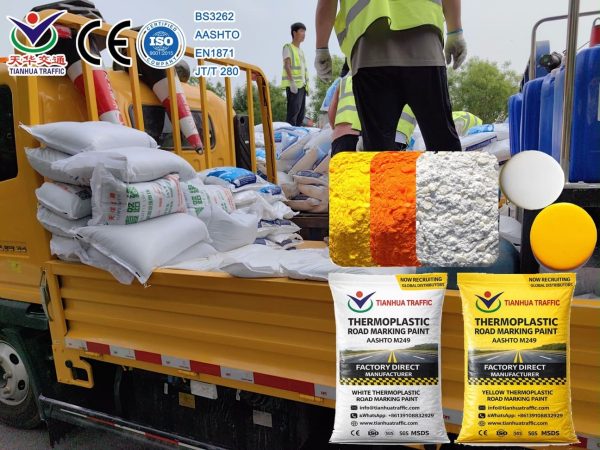 hot melt road marking paint, reflective hot melt road marking paint, reflective