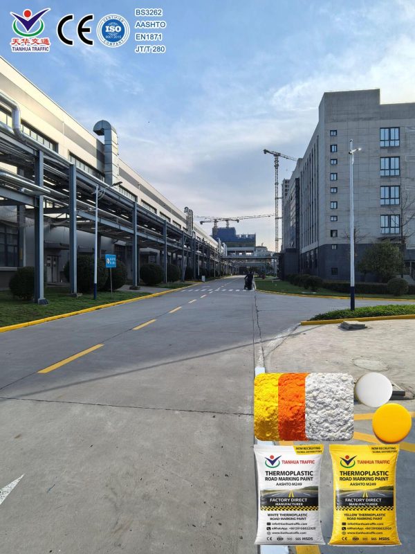 thermoplastic road marking paint exporter to Venezuela